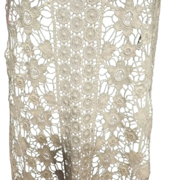 Open Crochet Tunic Top or Swim Cover-up - Picture 2 of 5